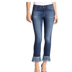 William Rast size 28 frayed bottom jeans